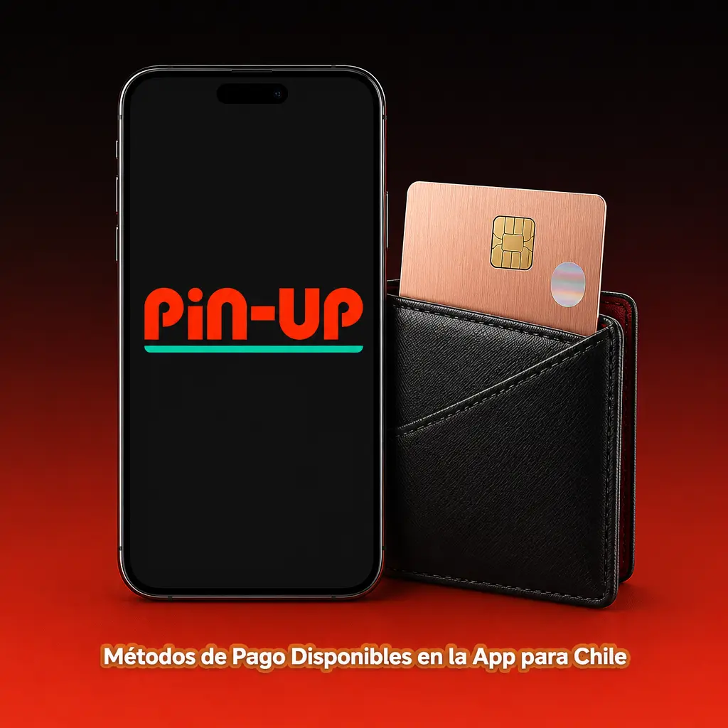 Métodos de pago disponibles en la app para Chile