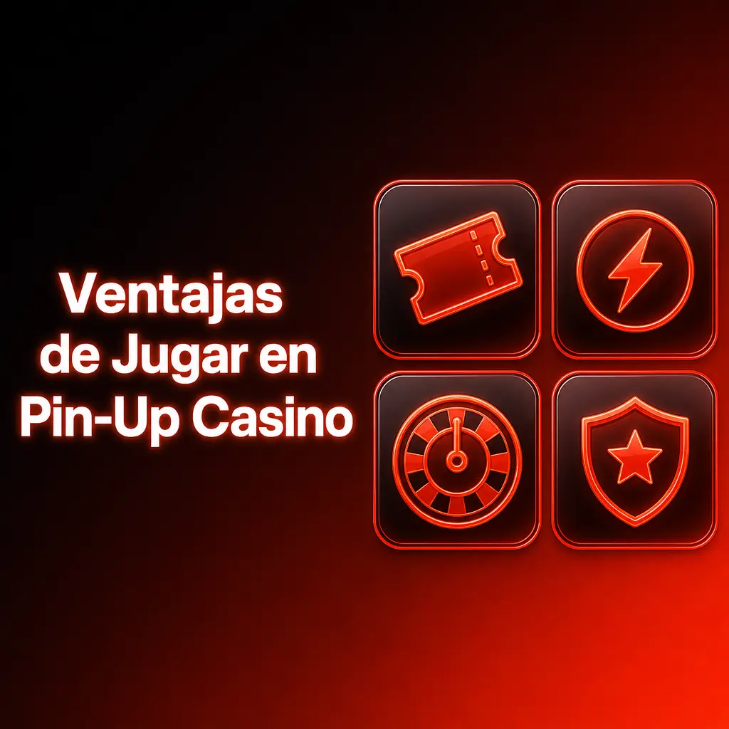 Interfaz de Pin-Up Casino con juegos y métodos de pago